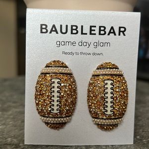 Football earrings